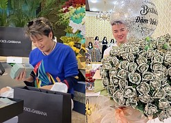 Hết được tặng 2,5 tỷ, Đàm Vĩnh Hưng lại khoe bó hoa tiền đô, đếm 'sương sương' đã thấy choáng