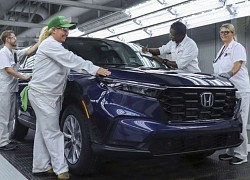 Honda CR-V 2023 thế hệ thứ 6 bắt đầu đi vào sản xuất