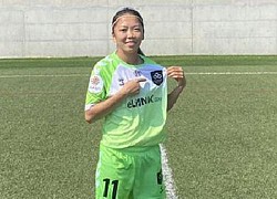Huỳnh Như ra sân ở Cúp Liên đoàn nữ Bồ Đào Nha