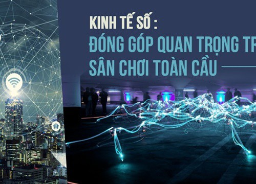 Kinh tế số: Đóng góp quan trọng trên sân chơi toàn cầu