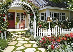 Những mẫu cổng nhà vườn đẹp thu hút mọi ánh nhìn