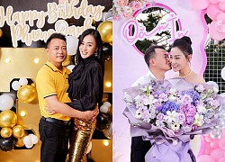 Phương Oanh đón sinh nhật "khủng" bên Shark Bình, nam doanh nhân có hành động cực ngọt đến bạn gái