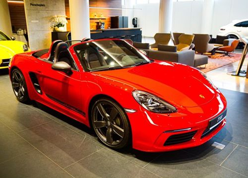 Porsche 718 Boxster T với gói nâng cấp trị giá hơn 900 triệu đồng