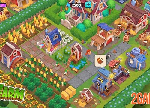 WeFarm Game Nông Trại Kết Nối Cộng Đồng Màu Mỡ Trên Mobile