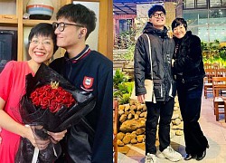 Con trai NSND Công Lý sở hữu chiều cao vượt trội, hơn hẳn mẹ "cái đầu"