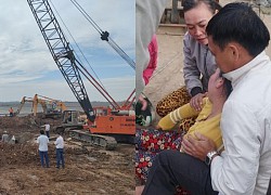 Vụ bé trai 10 tuổi rơi xuống trụ bê tông sâu 35m: Mẹ ruột khóc ngất, cứu hộ trắng đêm tìm nạn nhân