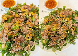 Loại rau xưa toàn vứt cho lợn giờ lại thành đặc sản, đem làm salad với thịt bò ngon bất chấp