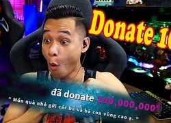 Độ Mixi và những lần được fan donate 'nặng đô'