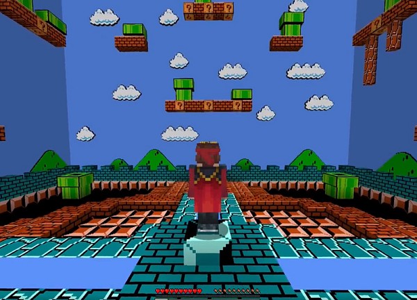 Game thủ tạo game Super Mario Bros 3D trong Minecraft mà không dùng mod, thậm chí có thể chơi được