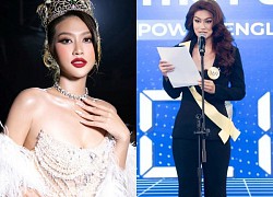 Hoa hậu Thiên Ân bị tố "đạo văn" khi thi Miss Grand Vietnam, đơn vị huấn luyện tiếng Anh nói gì?