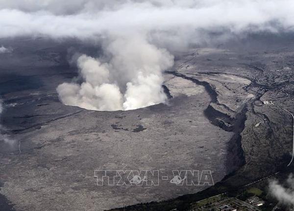 Núi lửa Kilauea ở Hawaii phun trào trở lại