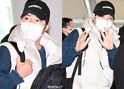 Song Joong Ki lần đầu lộ diện sau tin hẹn hò, bạn gái diễn viên người Anh có đồng hành ở sân bay Thái Lan?