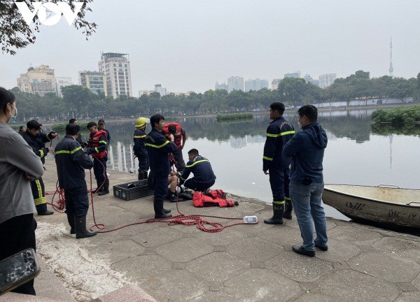 Tìm thấy thi thể nam thanh niên gieo mình xuống hồ Thiền Quang