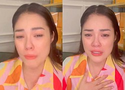 Dương Cẩm Lynh khóc sưng mắt trên livestream, bị cắt vai diễn sau ồn ào &#8220;trốn nợ&#8221; 6 tỷ đồng?