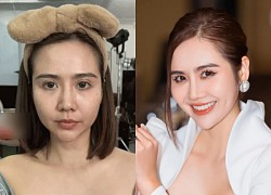 Huyền Lizzie khiến netizen thất vọng khi xuất hiện với mặt mộc nhợt nhạt, lộ nhiều khuyết điểm