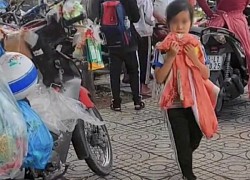 Bố đi làm xa về đón con tan học, bé "đứng hình" rồi oà lên vì vui mừng