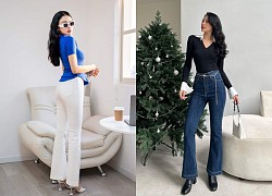 Quần jeans ống loe, item hack dáng siêu đỉnh được săn đón năm 2023