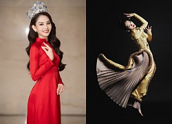 Hoa hậu Mai Phương 'khoe sắc' với áo dài trước thềm dự thi Miss World 2023