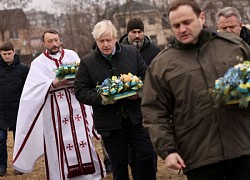 Cựu Thủ tướng Anh Boris Johnson bất ngờ tới Ukraine