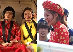 Khi dàn sao Hàn diện áo dài Việt: Song Ji Hyo hay UEE xinh hơn?