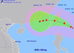 Bão KOINU mạnh gần cấp siêu bão sắp vào Biển Đông