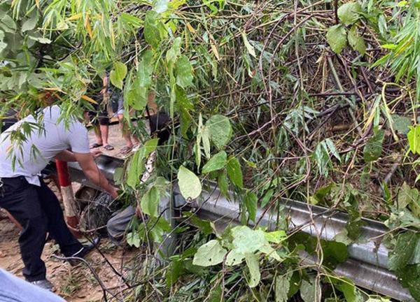 Lời kể của cô giáo bị đất đá vùi lấp: 'Đang đi trên đường bỗng nhiên đất đá trườn xuống...'