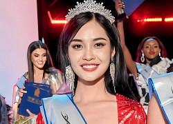Nông Thúy Hằng đăng quang Á hậu cuộc thi quốc tế, âm thầm "xuất khẩu" mang vinh quang về nước
