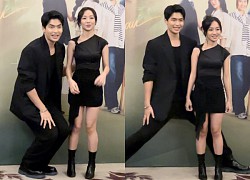 Phim VTV có một cặp đôi chênh lệch chiều cao quá lớn, nam chính phải "xoạc chân" khi chụp hình với nữ chính