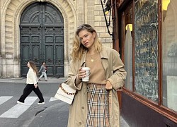 Mặc đẹp suốt mùa lạnh với áo khoác trench coat