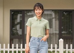 Áo polo nữ jeans nữ Outfit hack tuổi và không bao giờ lỗi mốt