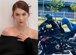 Bị xử phạt hành chính vì "diễn xiếc" trên moto, Ngọc Trinh có động thái gì?