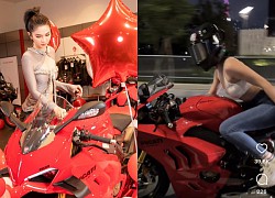 Ngọc Trinh giữa lúc bị lập biên bản và giam 2 xe mô tô phát ngôn gây sốc: "Chuẩn bị tiền là được"?