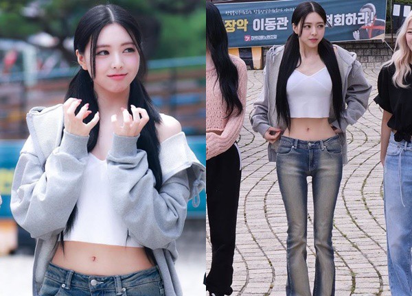 Rộ nghi vấn vòng eo siêu nhỏ của Yuna (ITZY) là sản phẩm của photoshop, thực hư ra sao?