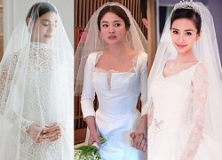 Hôn nhân 3 đại mỹ nhân châu Á diện váy cưới Dior trong đám cưới khủng: Song Hye Kyo - Angelababy "đứt gánh giữa đường", minh tinh Thái thì sao?