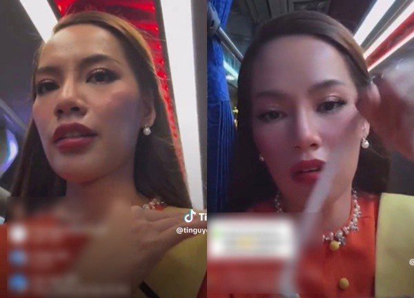 Lê Hoàng Phương gặp sự cố ở Miss Grand International 2023, lộ vẻ mặt hoang mang thấy rõ trên livestream