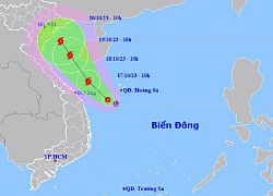 Áp thấp nhiệt đới khả năng mạnh thành bão, trên vùng biển Quảng Trị - Đà Nẵng