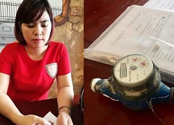 Nhà có 2 mẹ con nhưng hóa đơn tiền nước 615 triệu đồng, người phụ nữ kiện công ty nước, công an vào cuộc