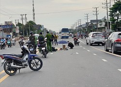 Vĩnh Long: Xe máy qua đường tông nhau khiến 1 người tử vong