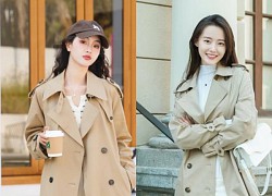 Trench coat vẫn là một kiểu áo khoác "bất bại" của mùa thu đông