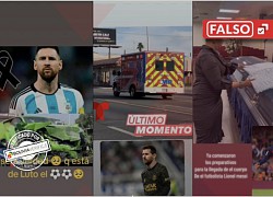 Messi bị truyền thông bẩn vu vạ qua đời vì tai nạn giao thông