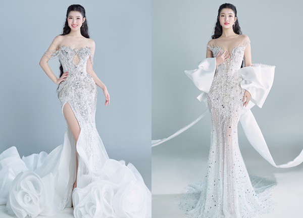 Phương Nhi hé lộ 2 đầm dạ hội cho đêm chung kết Miss International 2023