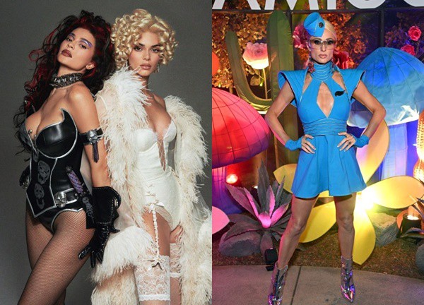 Dàn sao lên đồ đại náo Halloween: Kylie - Kendall quyến rũ nghẹt thở, Paris Hilton hóa trang thành cô bạn Britney Spears