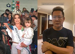 Hoa hậu Colombia được chồng con tiễn đi thi Miss Universe, Mr. Nawat nổi giận, cấm 1 người xuất hiện