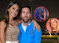 Messi cả gan thân thiết với gái lạ trước mặt vợ, vội &#8220;xanh mặt&#8221; với màn &#8220;đánh dấu lãnh thổ&#8221; gay gắt