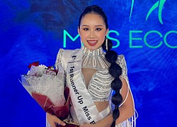 Nữ sinh 14 tuổi đoạt Á hậu 1 Miss Eco Teen International