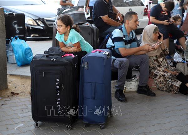 Xung đột Hamas-Israel: Hoạt động sơ tán qua cửa khẩu Rafah bị gián đoạn