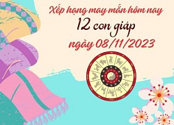 Xếp hạng may mắn của 12 con giáp ngày 8/11/2023