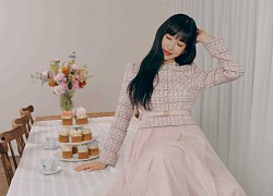 Học lỏm cách diện áo tweed cho mùa lạnh đẹp và sang chảnh như Tiffany Young