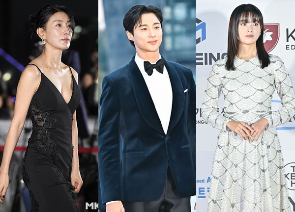 Thảm đỏ "Oscar Hàn Quốc" 2023: Han Hyo Joo khoe lưng trần so kè "ác nữ", nam thần Kang Nam Soon lấn át đồng nghiệp