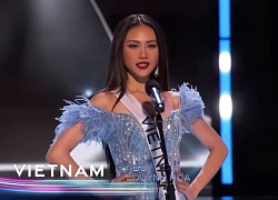 Bùi Quỳnh Hoa trình diễn tự tin tại bán kết Miss Universe 2023